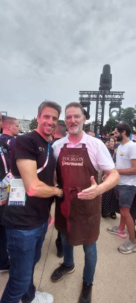 Le Fourgon Gourmand au Stade de France pour les JO Paris 2024 : 17 jours de douceur !